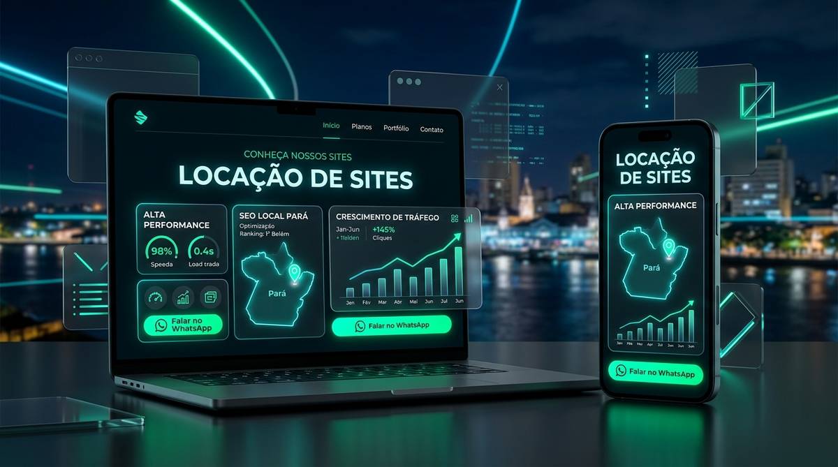 Locação de Sites no Pará (PA) - Presença Web e SEO Local em Belém