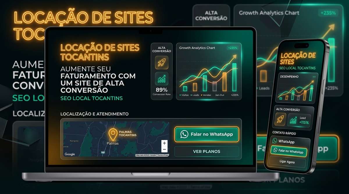 Locação de Sites Profissionais em Taguatinga (TO) - Ascendência Digital